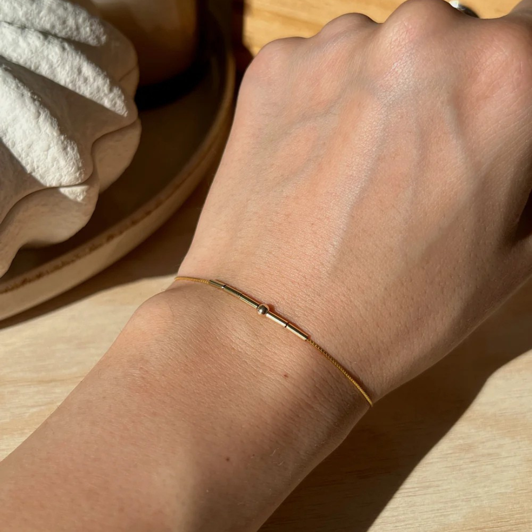 モールス信号ブレスレット