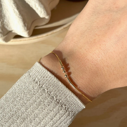 モールス信号ブレスレット