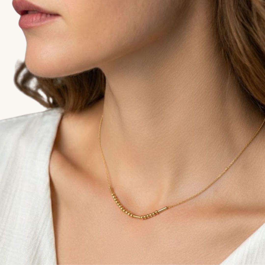 モールス信号ネックレス