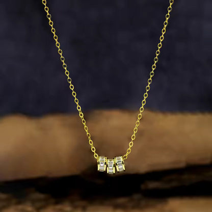 ダイヤモンドトリオネックレス