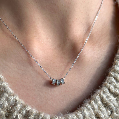 ダイヤモンドトリオネックレス